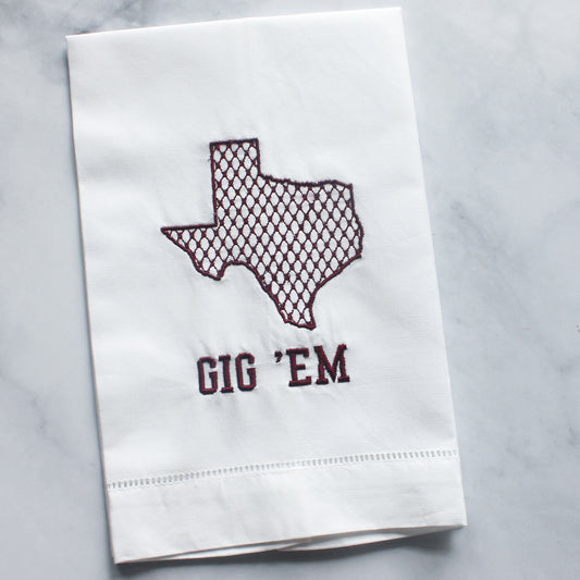 "Texas Forever" Guest Towel