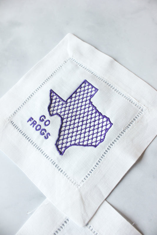 "Texas Forever" Beverage Napkins (set of 4)