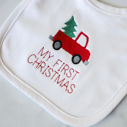 Christmas Tree Truck Bib