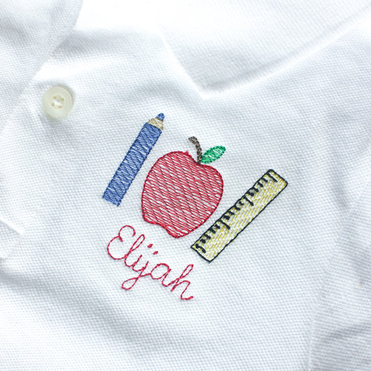 School Supply Trio Polo