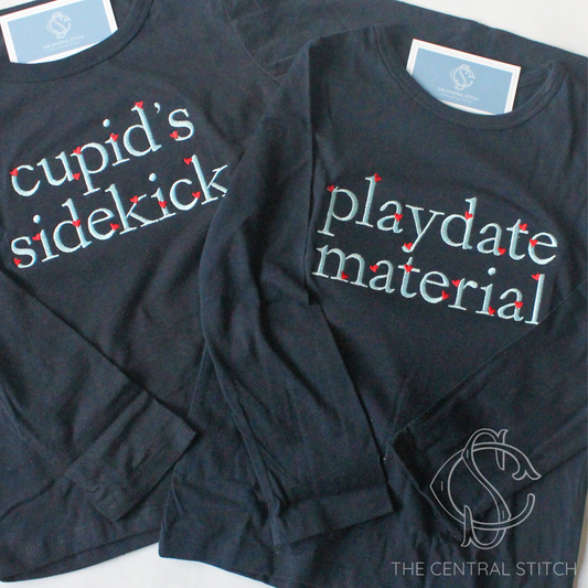 Long Sleeve Kids Valentine's Shirt