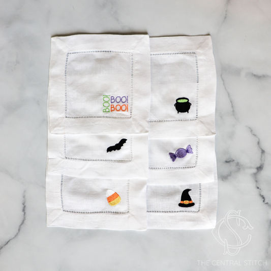 Halloween Beverage Napkins (set of 6)