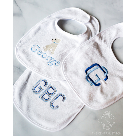 White Bib (set of 3)