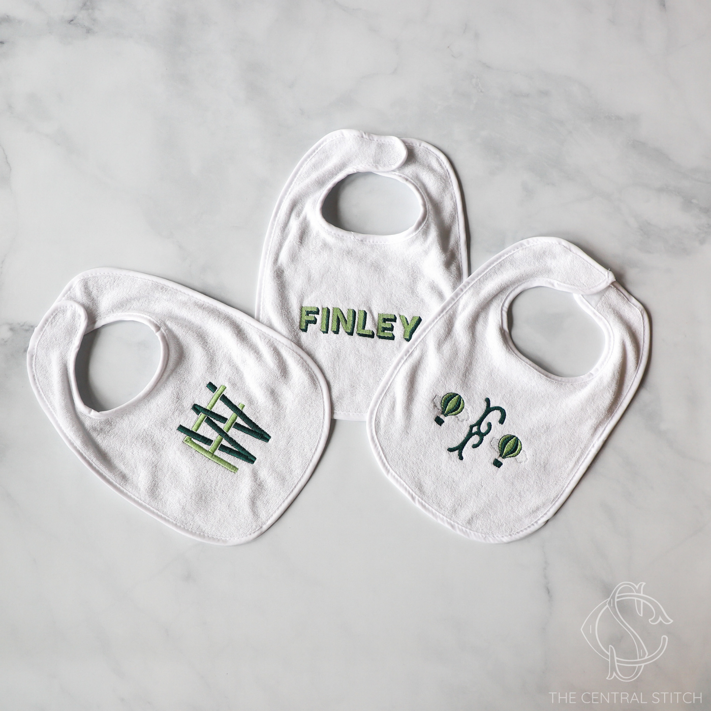 White Bib (set of 3)